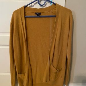 Gold Gap Cardigan. Women’s Small